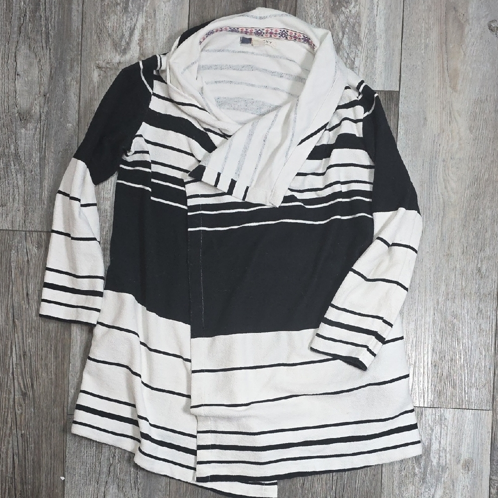 Roxy | Chill Break Poncho, Knit Open Front Cardigan